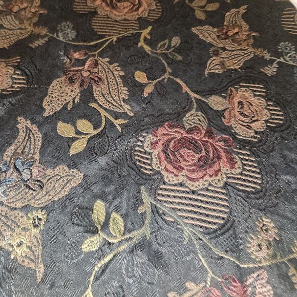 H&M Jacquard Floral Midi Skirt 6 A-Line Flare Embroidered Whismygoth Fairy Boho - Picture 3 of 8